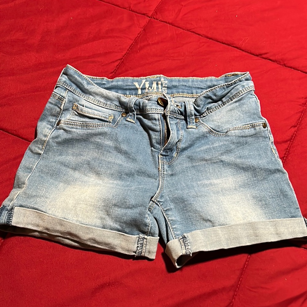 YMI Jean shorts girls size 10